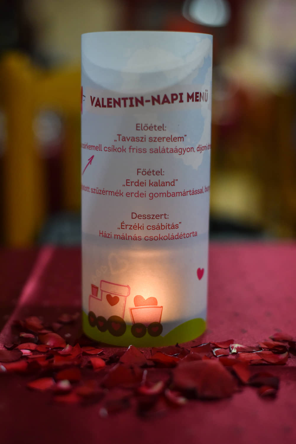 VALENTIN NAPI VONATOZÁS